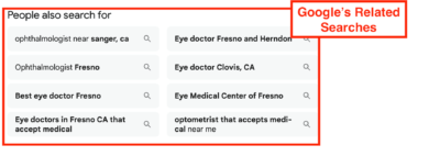 googles related searches