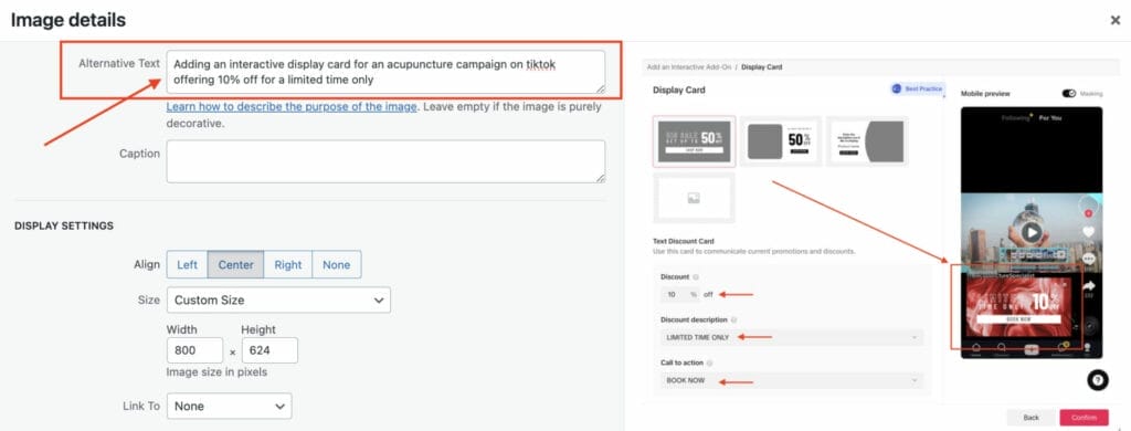 alt text example for seo for acupuncturists