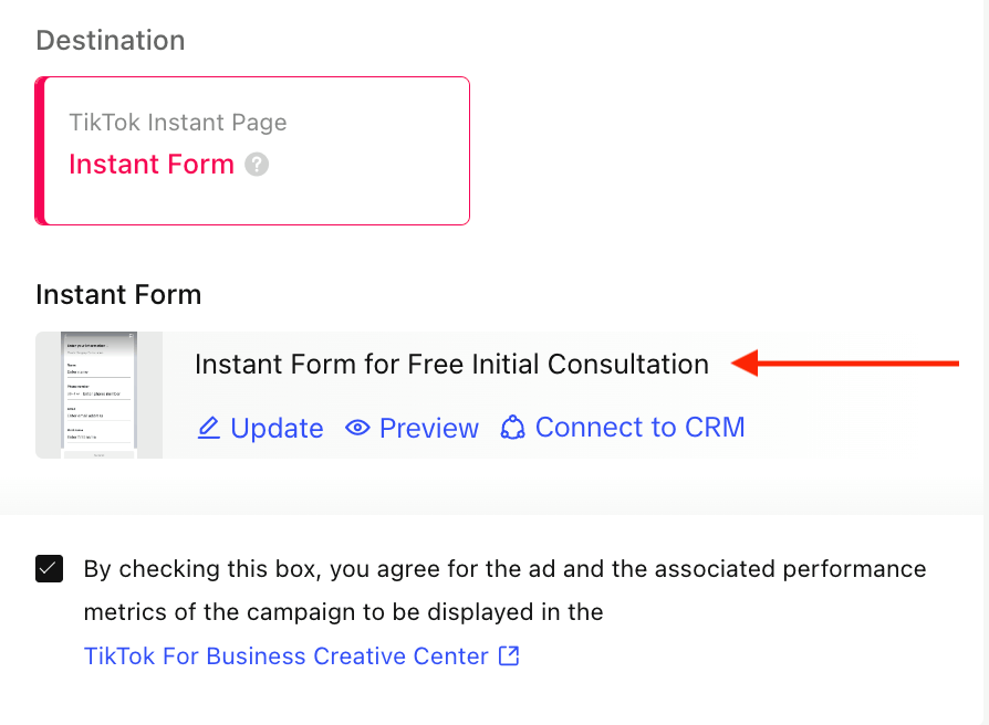 instant form settings done for free initial consultation for plastic surgeons