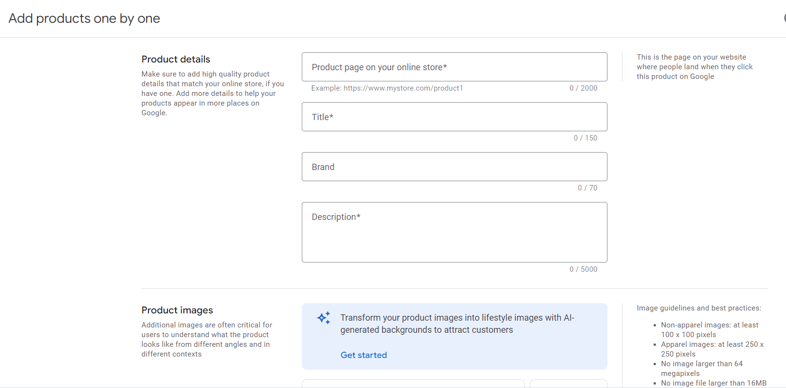 add product details 1