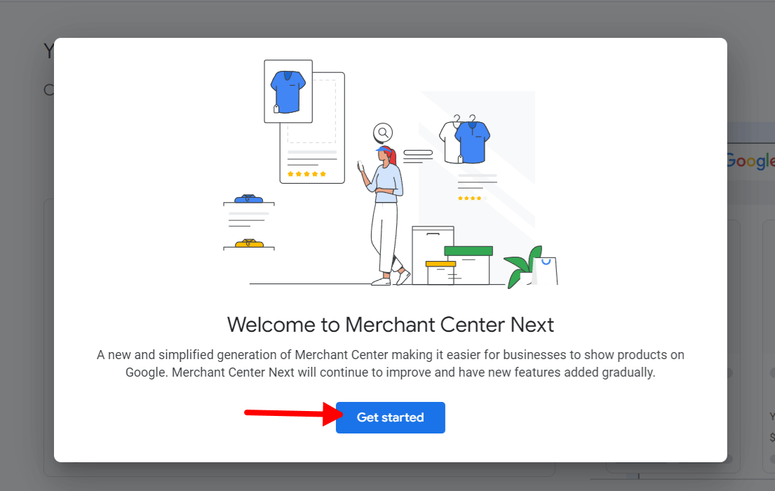 welcome to Google Merchant Center Next