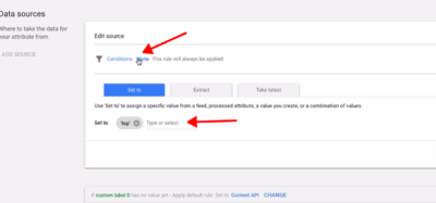 set your custom label name