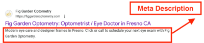 meta description