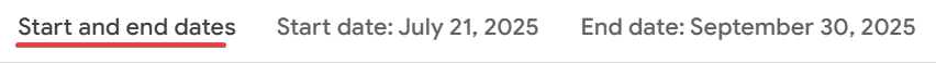 Campaign Duration for Childcare Services Google Ads
