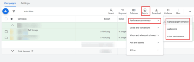 Check Self Storage Campaign Result 