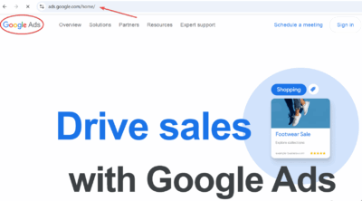 Google Ads URL