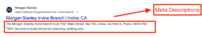seo for financial advisor meta descriptions