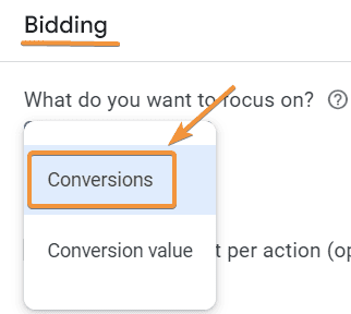Bidding for Google Ads for Audiologists PMax Campaign