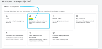Campaign Objective for Google Ads for Animal Rescue Services