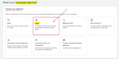 Google Ads for Pet Boarding / Dog Daycare Campaign Objective