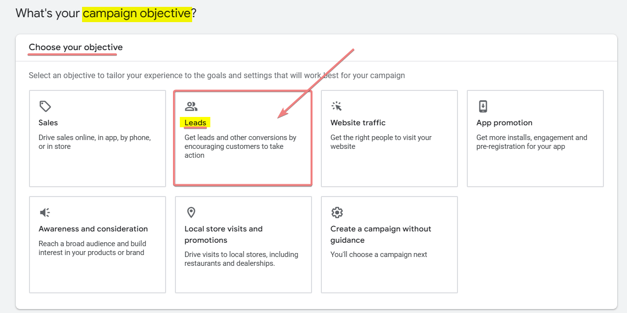 Google Ads for Pet Boarding / Dog Daycare Campaign Objective