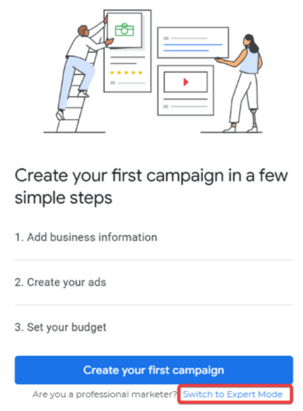 Google Ads Expert Mode