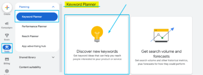 Google Ads Keyword Planner