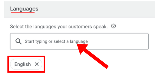 Language Setting