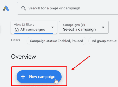 Create New Campaign