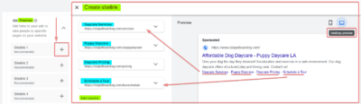 Sitelink for Dog Adoption