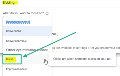 Bidding Strategy for Google Ads for Excavators