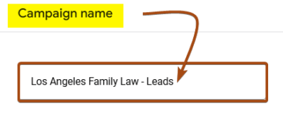 Campaign Name