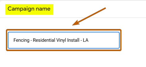 Campaign Name