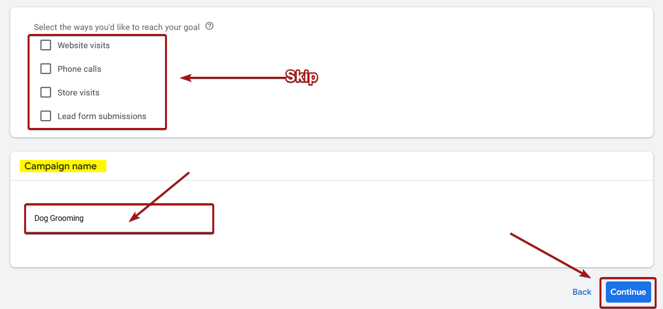 Campaign Name Sample