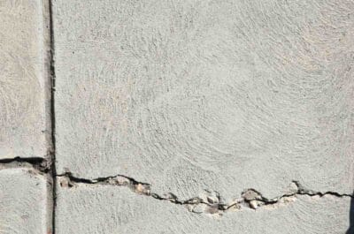 Cracked Concrete Wall