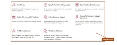Key Benefit Landing Page Sample 