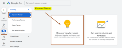 Keyword Planner