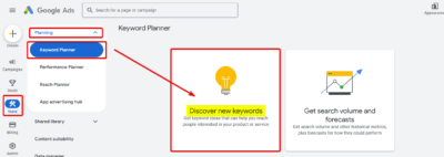 Keyword Planner