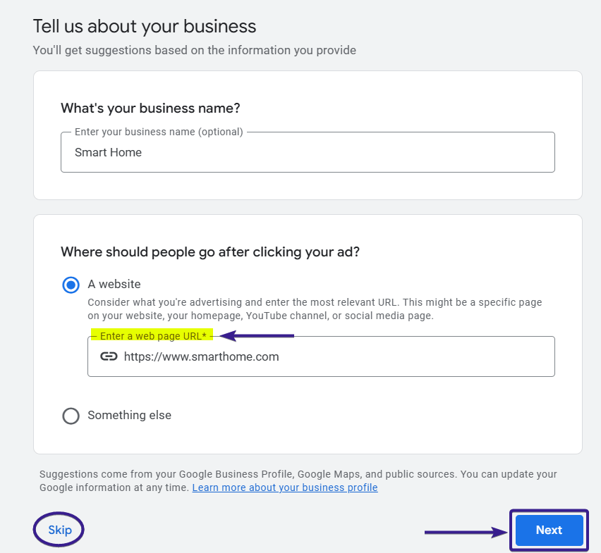 Business Information