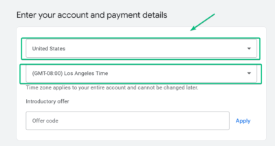 Payment Details