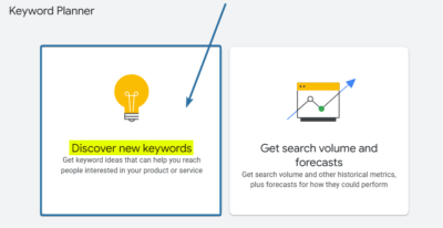 Keyword Planner