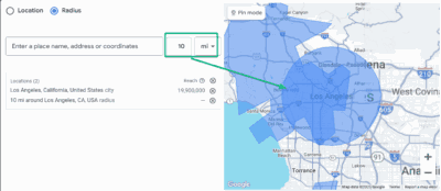Radius Targeting