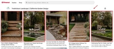 Pinterest Landscaping Profile Sample