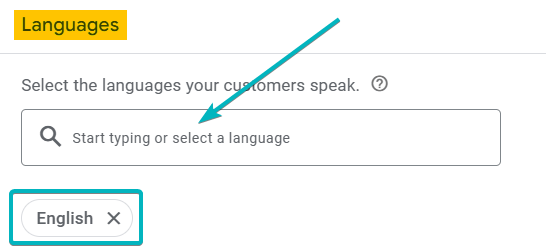 Language Setting