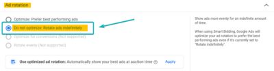 Ad Rotation