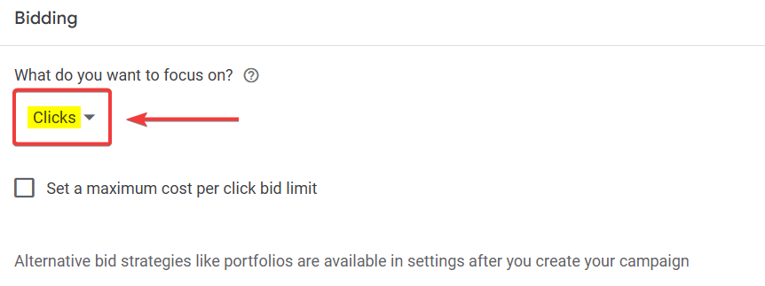 Bidding Strategy