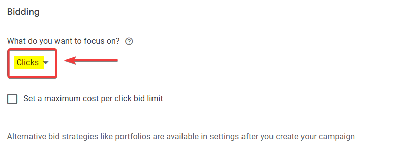 Bidding Strategy
