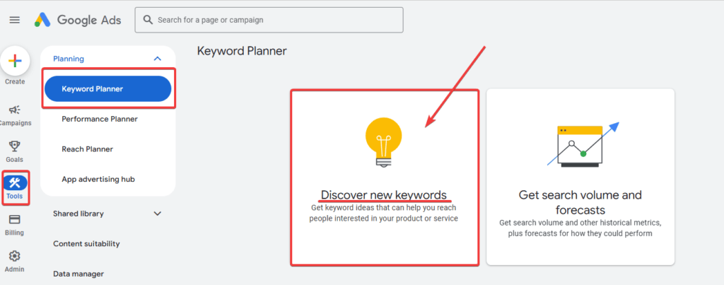 Keyword Planner