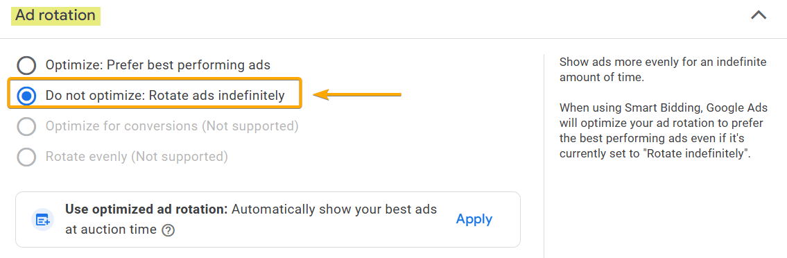 Ad Rotation