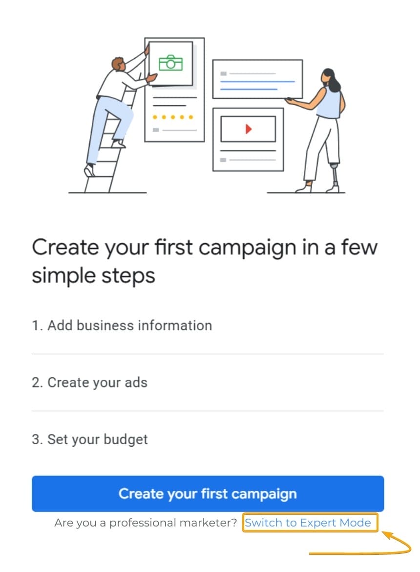 Google Ads Expert Mode
