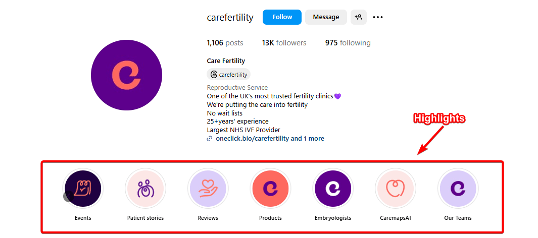 Instagram Highlights