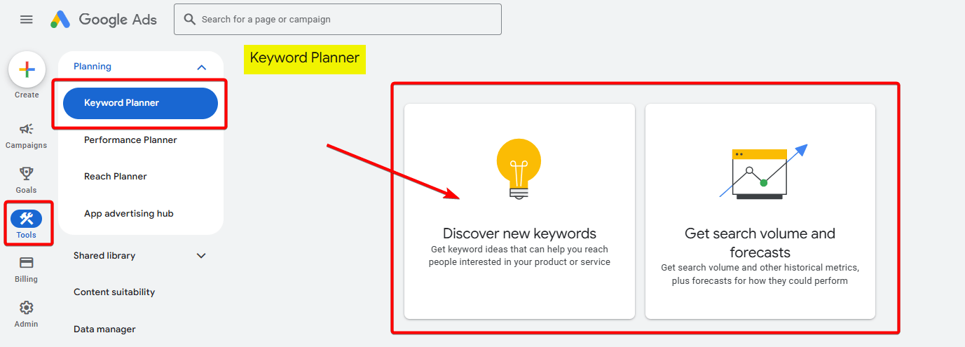 Keyword Planner