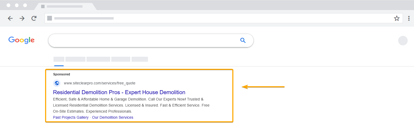 Google Ads Preview Desktop 