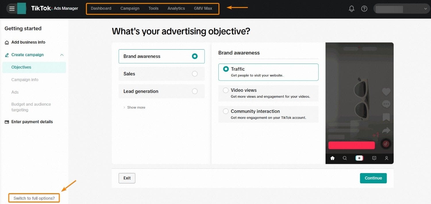 TikTok Ads Manager