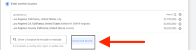 advanced search