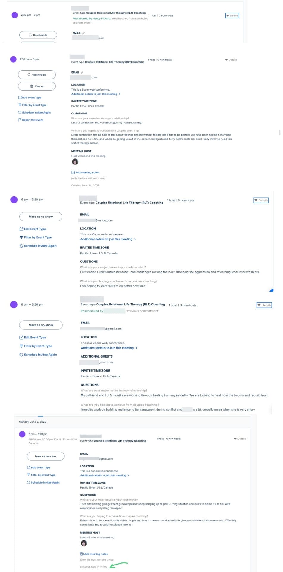 Calendly Leads