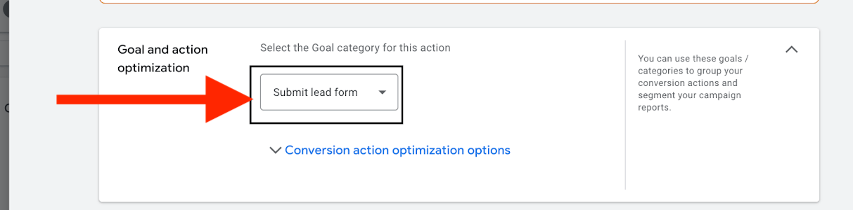 goal and action optimization