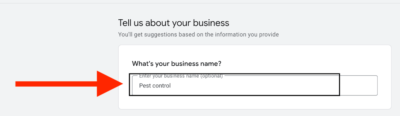 business name 