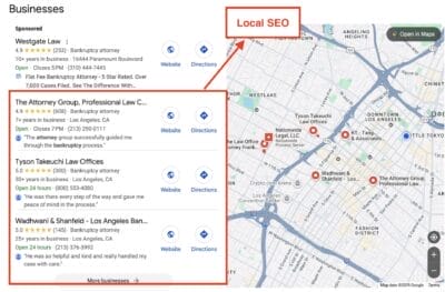 local seo for bankruptcy lawyer