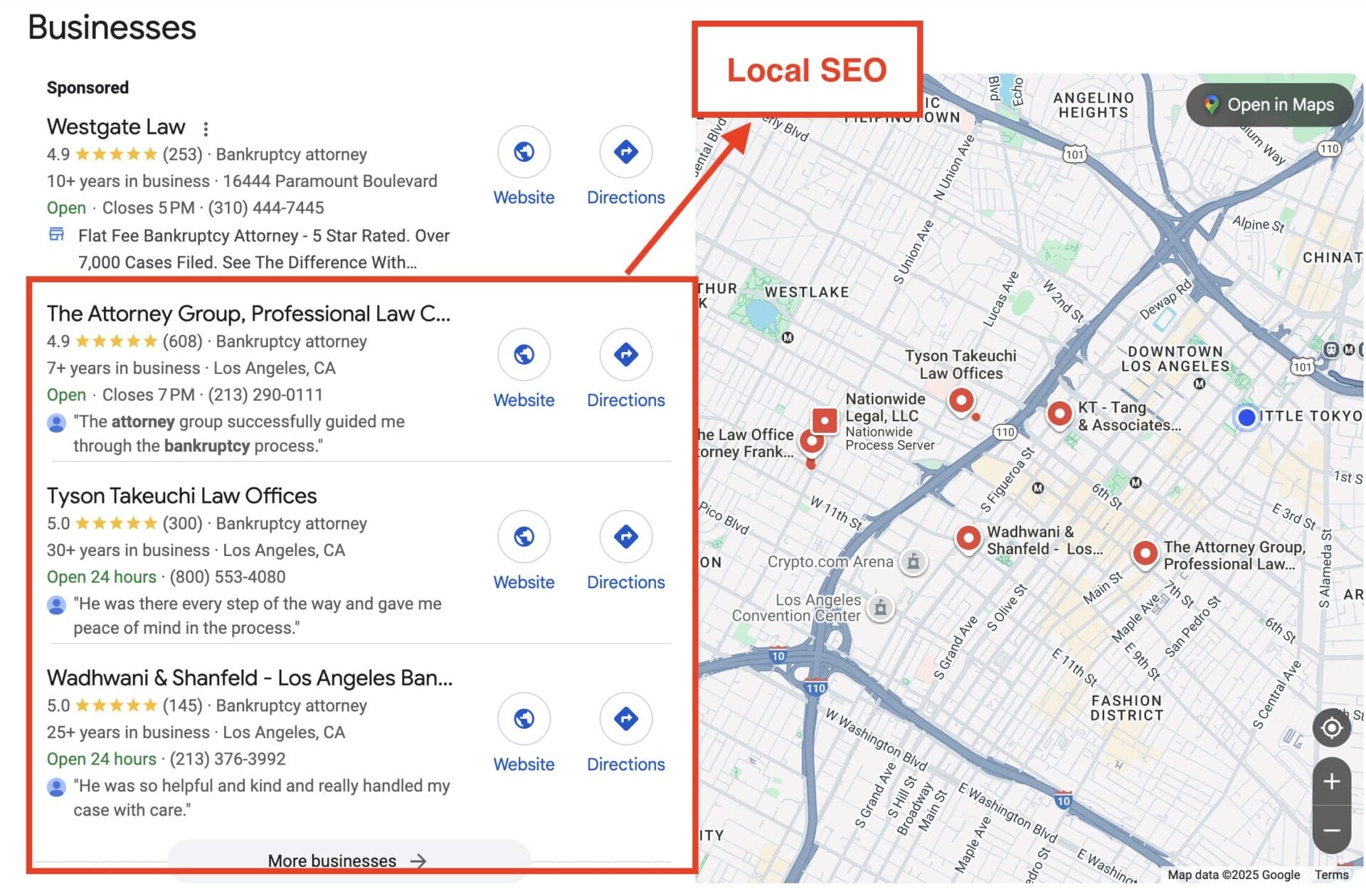 local seo for bankruptcy lawyer